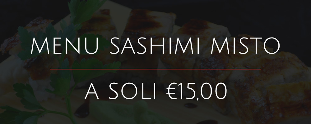 offerta menu sashimi haiku
