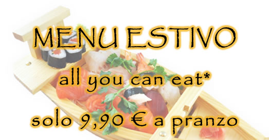 all you can eat estivo pranzo 2019